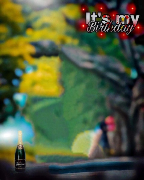 Happy Birthday Photo Editing Background