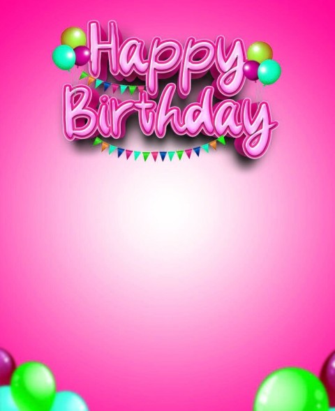 Pink Birthday Background Hd