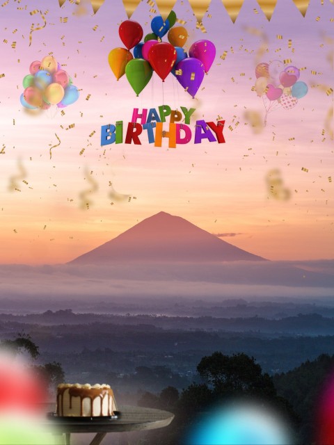 Photoshop Birthday Background